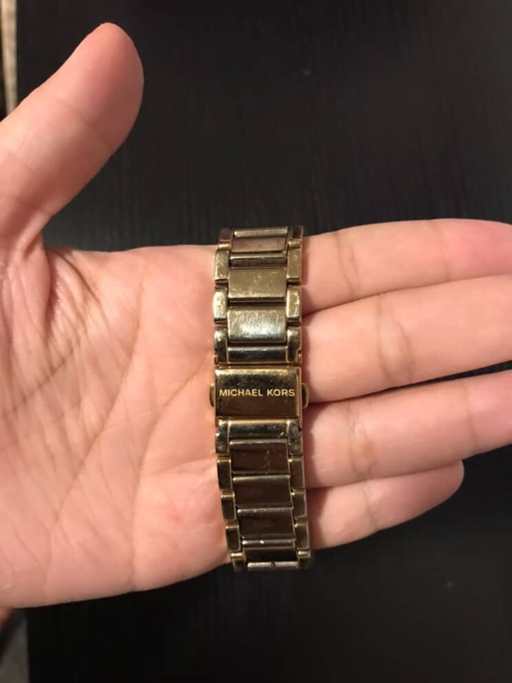 Michael Kors Gold-Tone Pavé Crystal Dial & Bezel Watch with Date Window - Picture 6 of 8